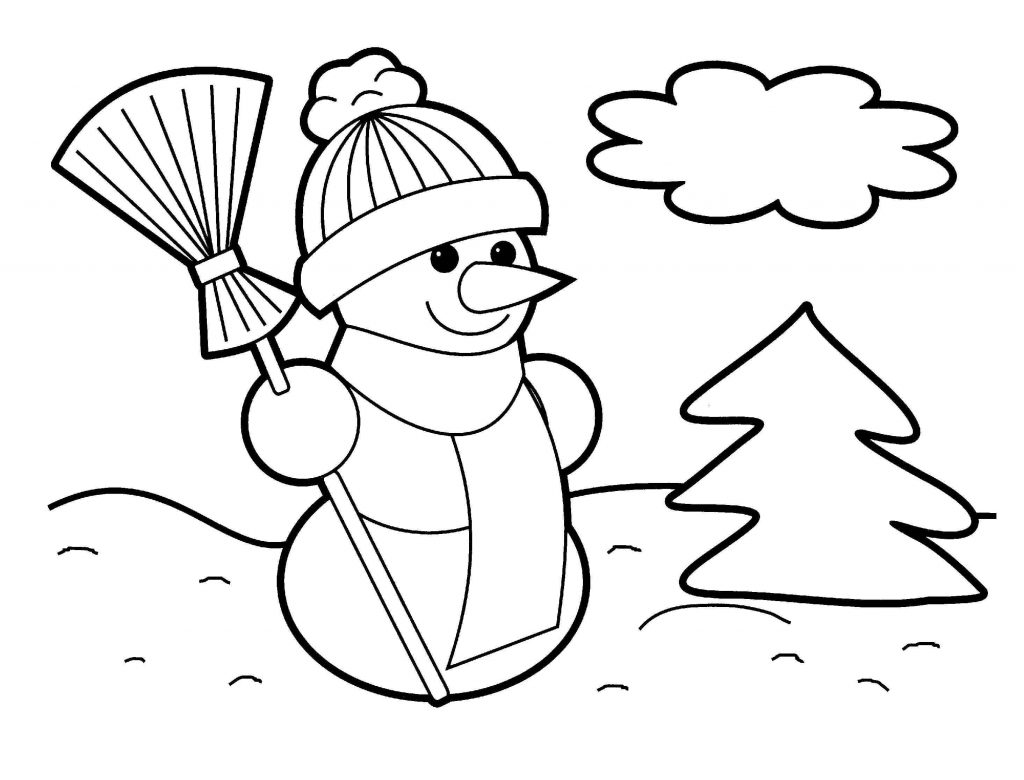 christmas coloring pages for-kids
